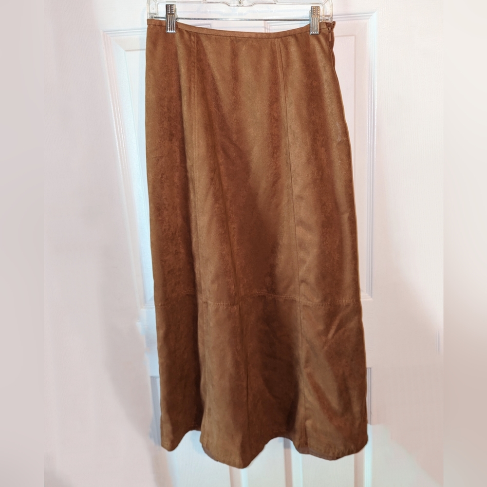 Nygard Suede midi skirt